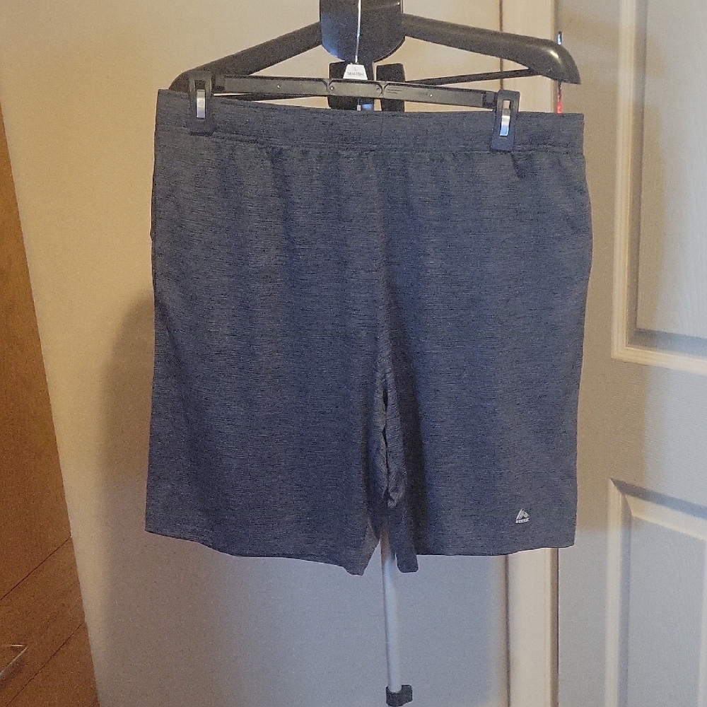 RBX Men's Performance Shorts in Charcoal Black